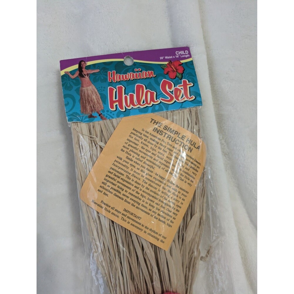 Child Size Hawaiian Hula Set - 20"Waist X 16"Length